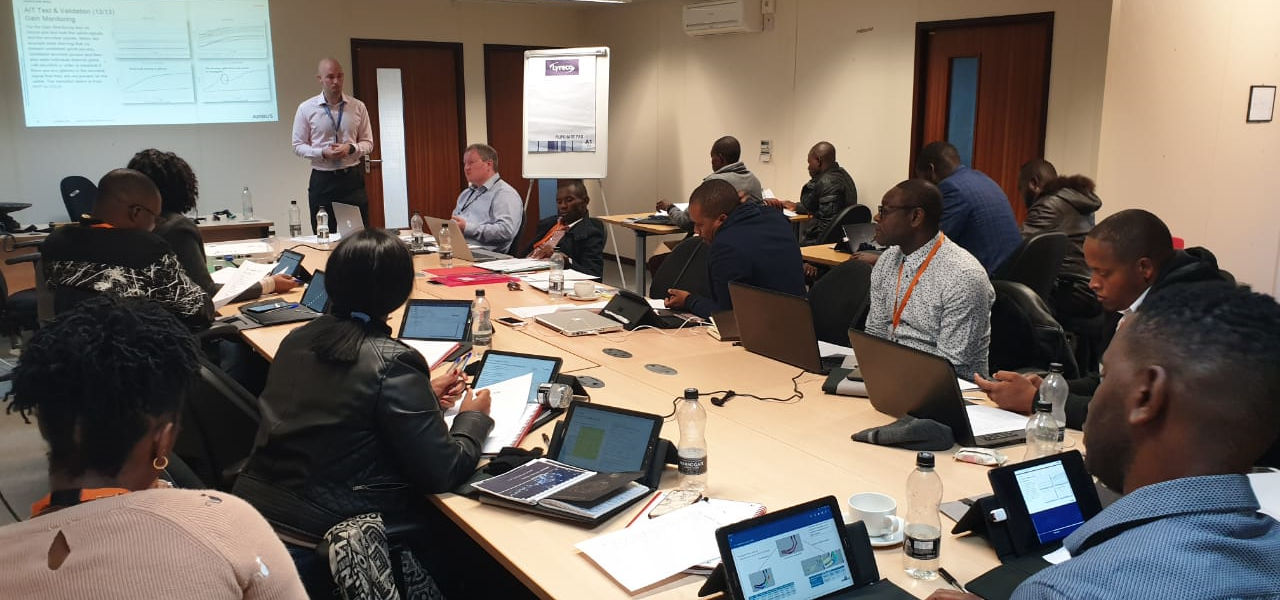 ZAVS team and participants during a corporate technology session